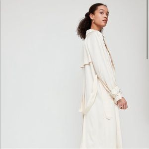 NWT Aritzia Babaton beige trench coat